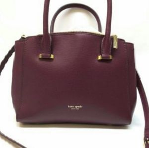 125 ONLY TODBRAND NEW KATE SPADE BURGUNDY AND GOLD